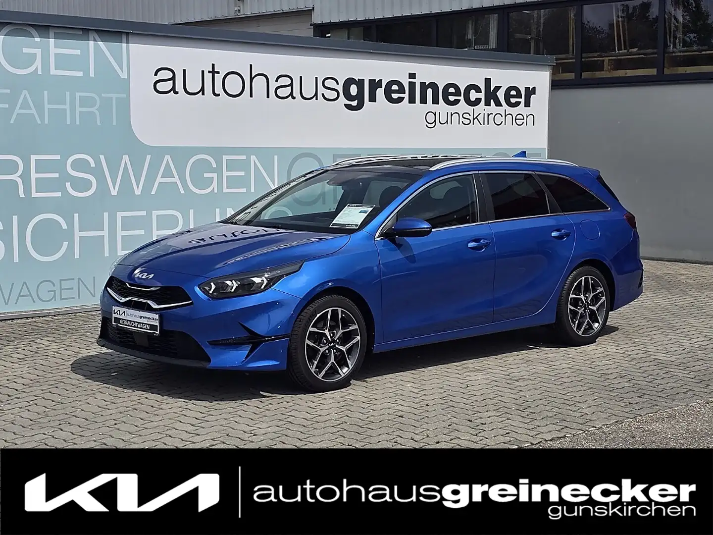 Kia Ceed SW / cee'd SW ceed SW 1,6 CRDi SCR ISG Platin 48V DCT inkl. A... Blau - 1
