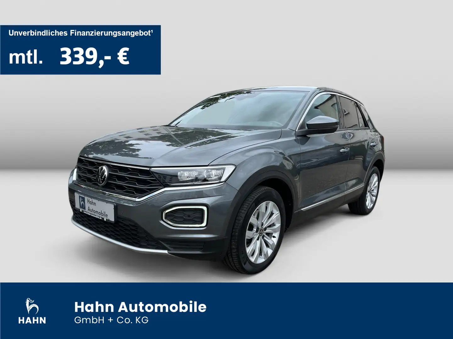 Volkswagen T-Roc 2.0TDI DSG Sport Standh ACC LED Navi Grau - 1