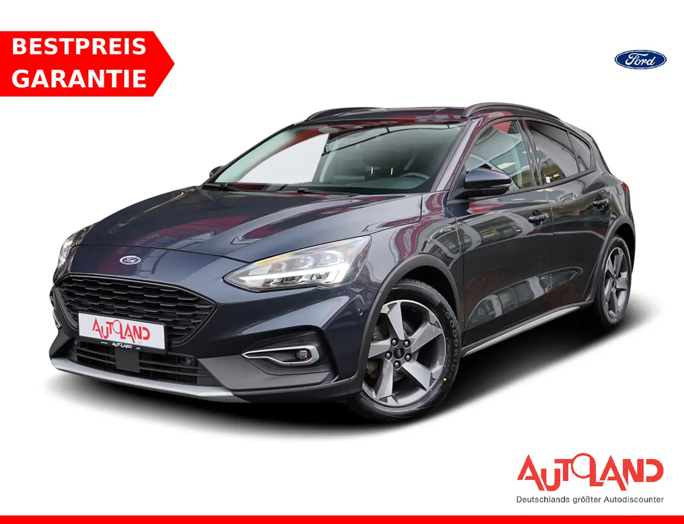 Ford Focus 1.0 M-Hybrid Active LED Navi Kamera B&O Grau - 1