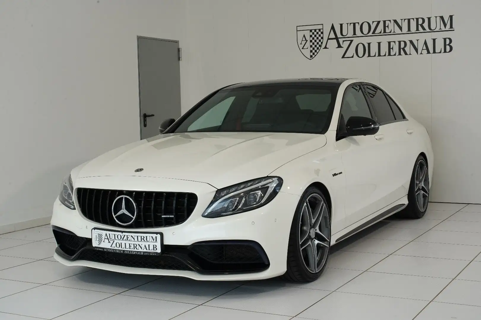 Mercedes-Benz C 63 AMG *PERF.SITZE&AGA*DESIGNO*CARBON*BURM*ILS White - 2