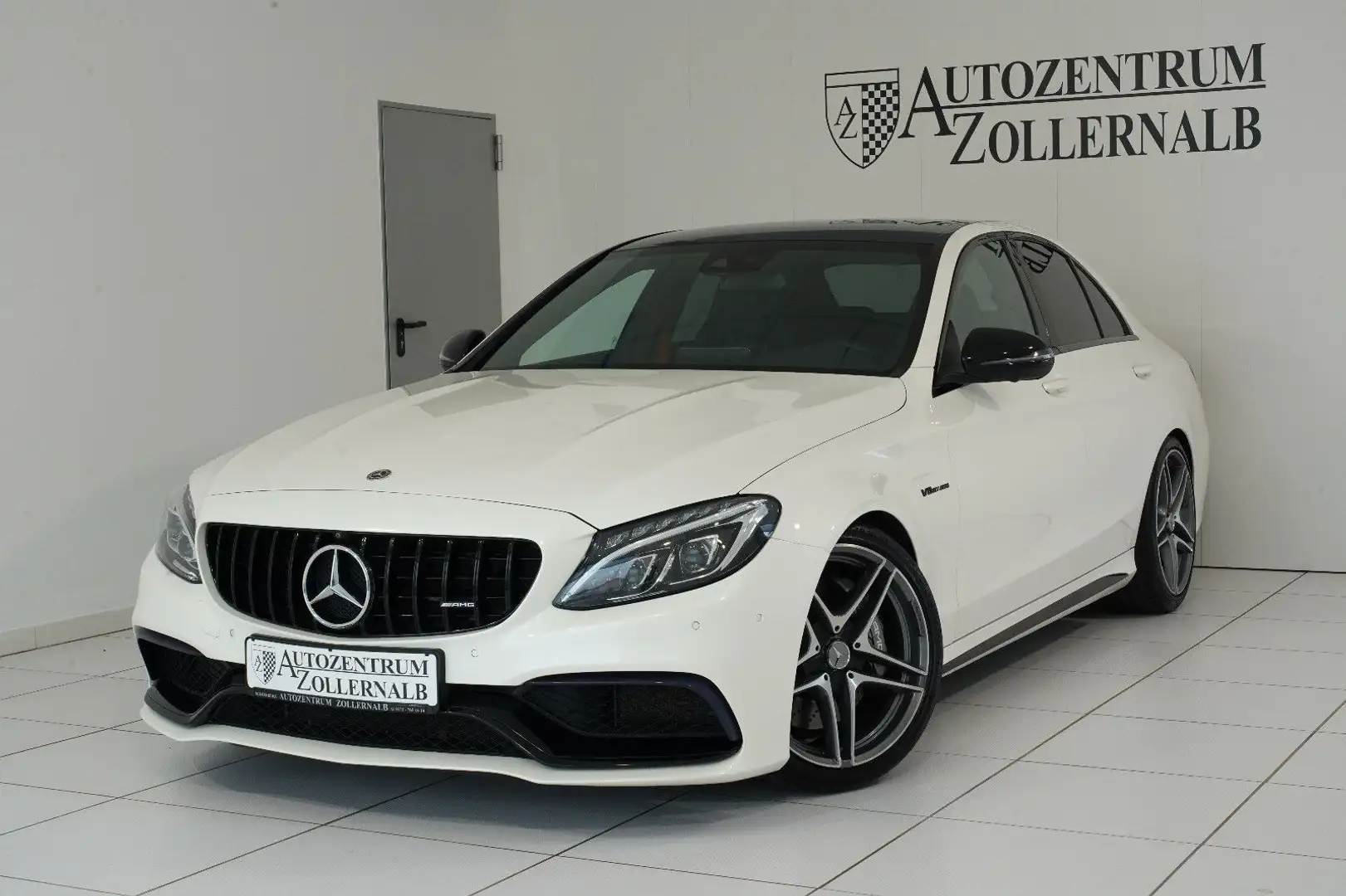 Mercedes-Benz C 63 AMG *PERF.SITZE&AGA*DESIGNO*CARBON*BURM*ILS White - 1