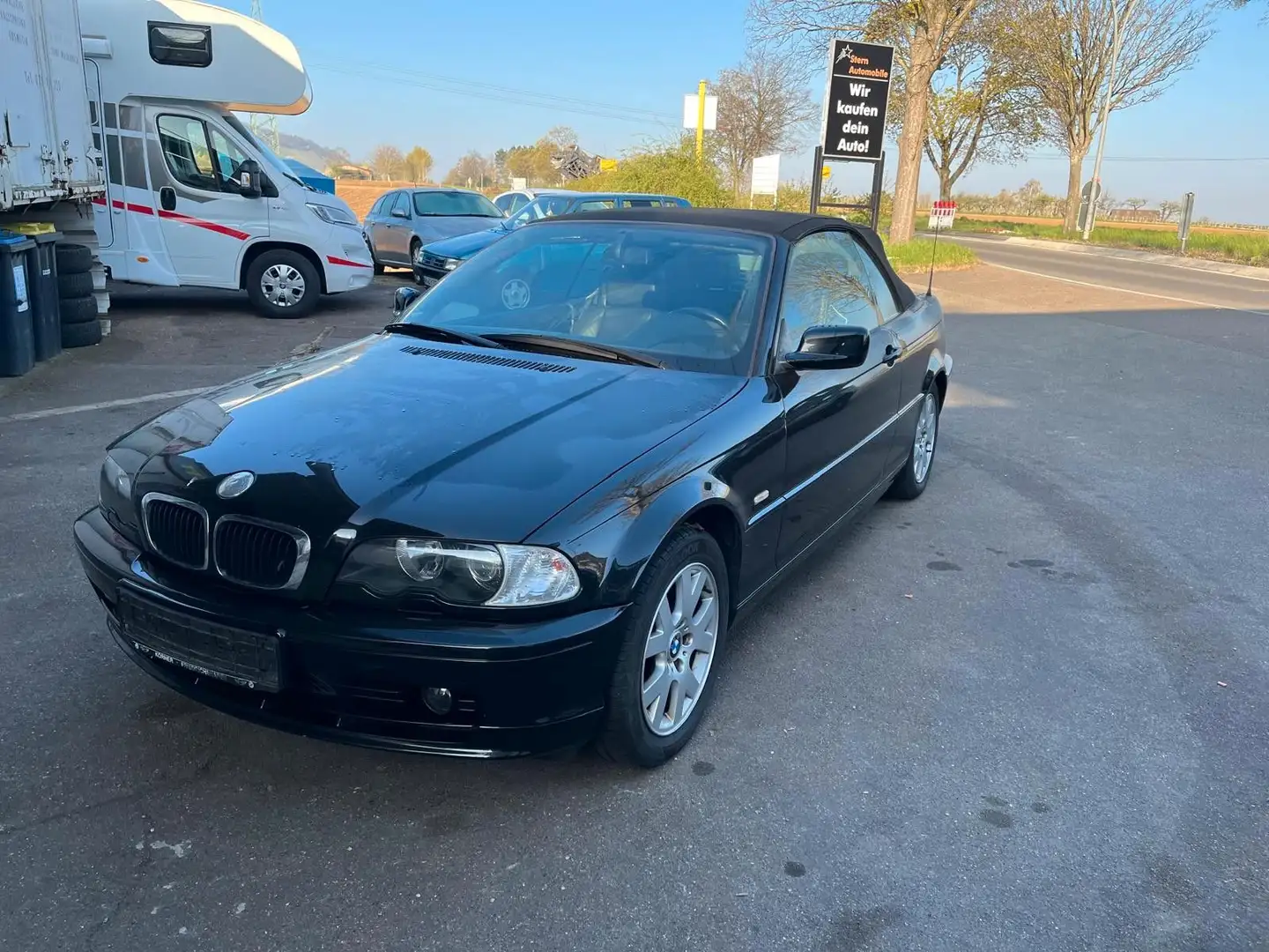 BMW 318 Baureihe 3 Cabrio 318 Ci*LPG*Klima*Leder* Schwarz - 2