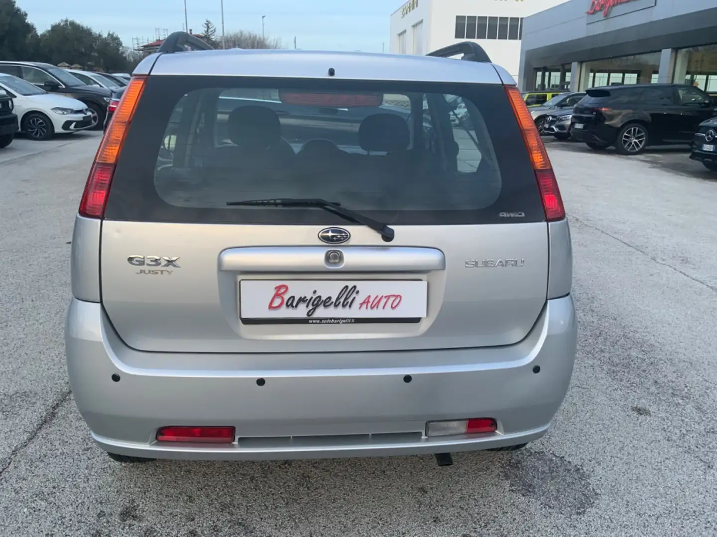 Subaru Justy G3X 1.3 16V 5p. 4WD Gümüş rengi - 2