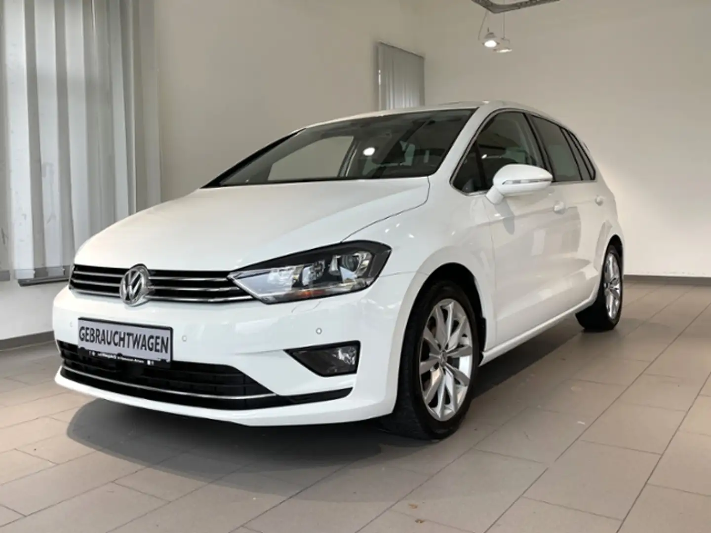 Volkswagen Golf Sportsvan 1.4 DSG Highline +PANODACH+AHK Blanc - 2