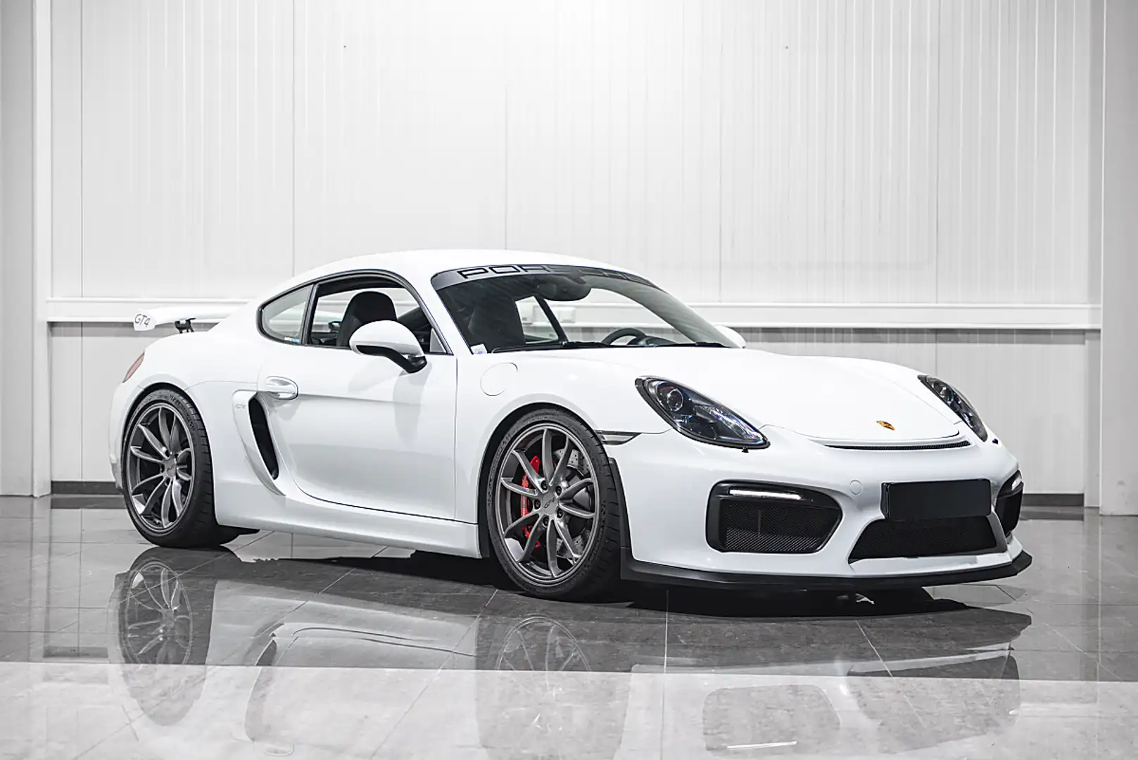Porsche Cayman 3.8 GT4 Weiß - 1