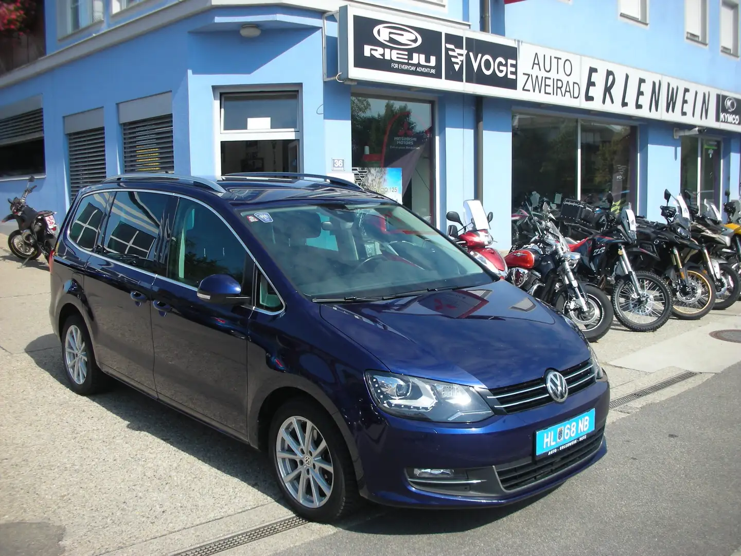 Volkswagen Sharan Sharan Business+ SCR 2,0 TDI DSG VERKAUFT !!! Blau - 1
