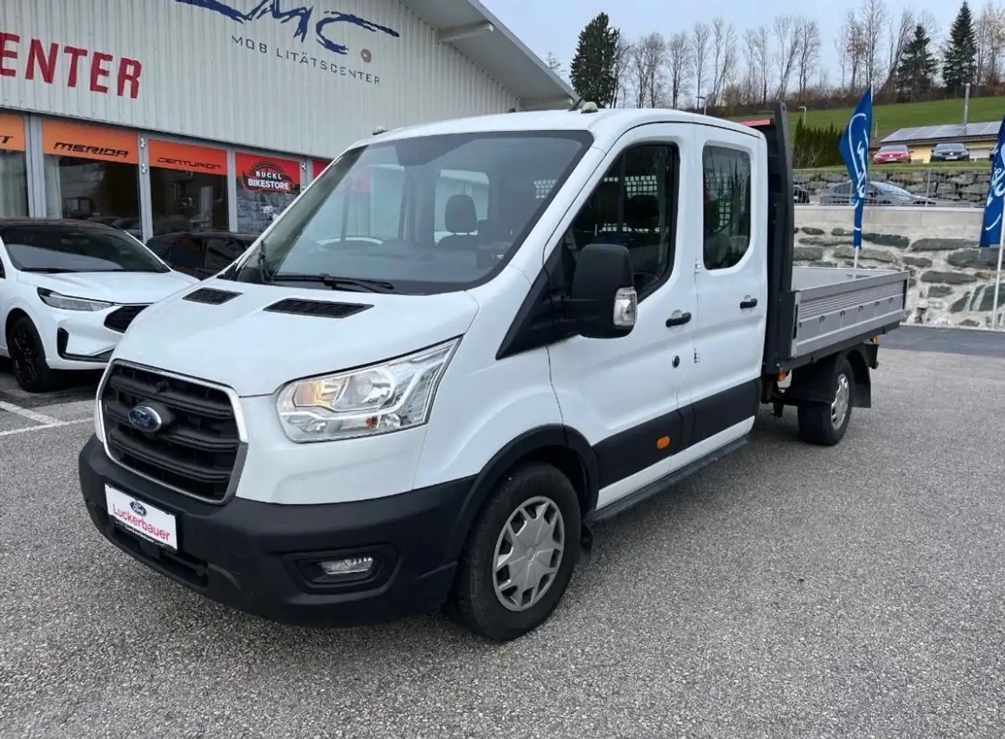 Ford Transit Transit Fahrgestell DoKa 2,0 EcoBlue HD L3H1 350 Trend Trend Weiß - 1
