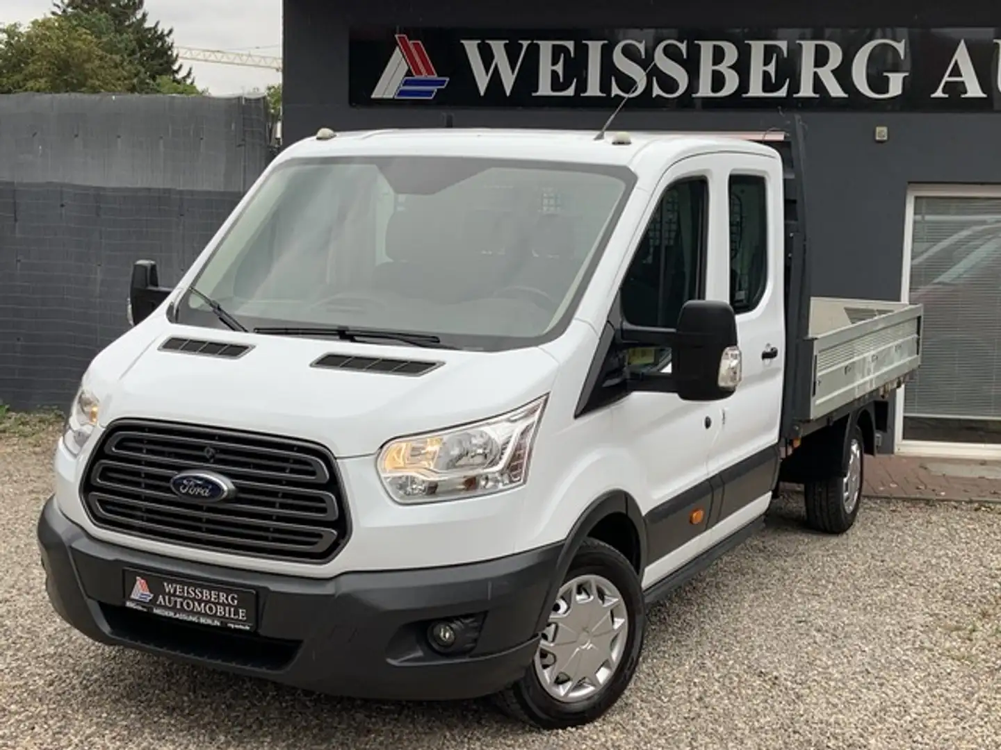 Ford Transit Pritsche 350 L3  Doppelkabine KLIMA,AHK Weiß - 1