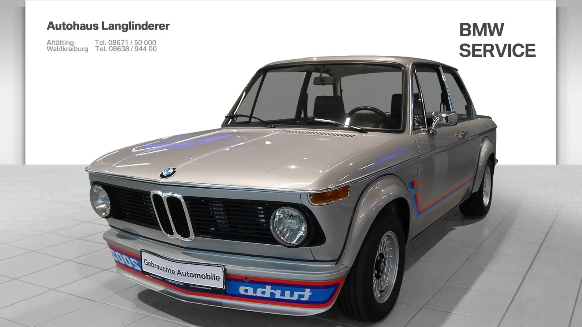 BMW 2002 Turbo Gümüş rengi - 1