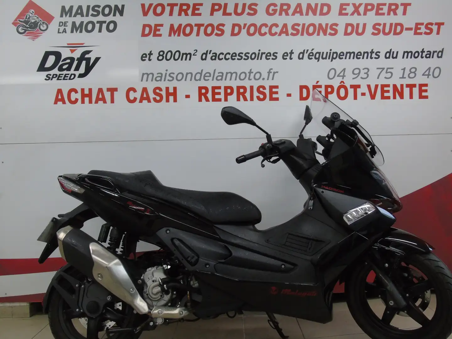 Malaguti Madison 300 Negru - 1