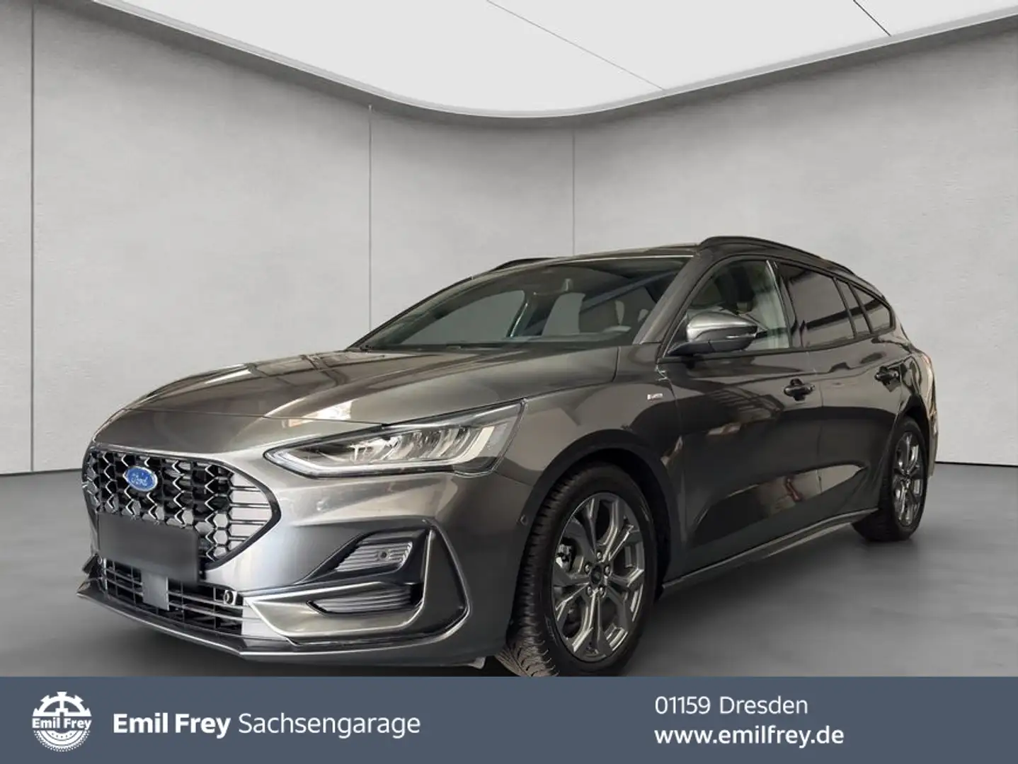 Ford Focus Turnier 1.0 EcoBoost Hybrid Aut. ST-LINE X Šedá - 1