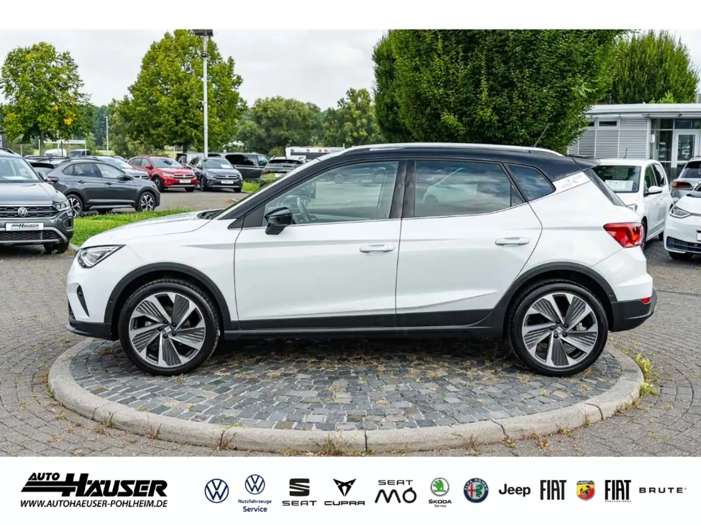 SEAT Arona FR 1.5 TSI DSG AHK NAVI KAMERA PARK TEMPOMAT LED F Weiß - 2
