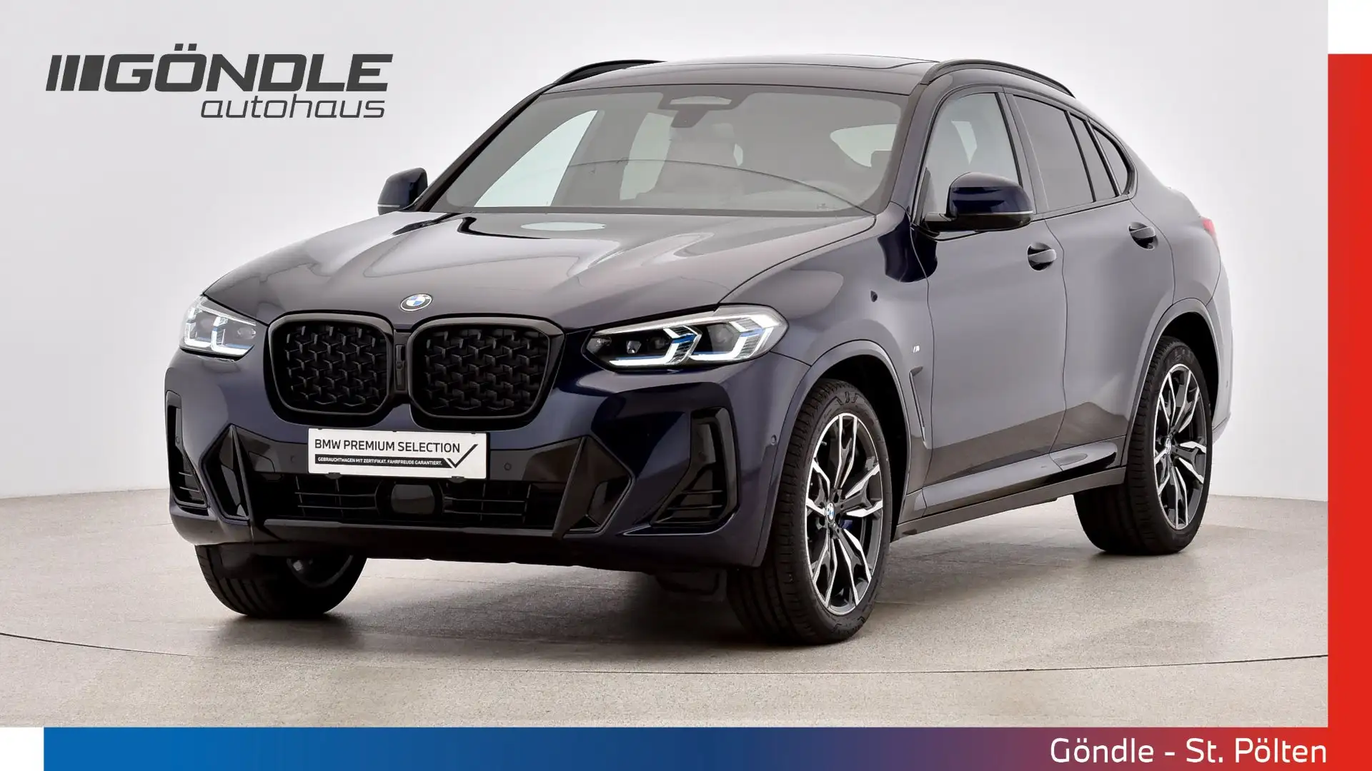 BMW X4 xDrive 20d Blau - 1