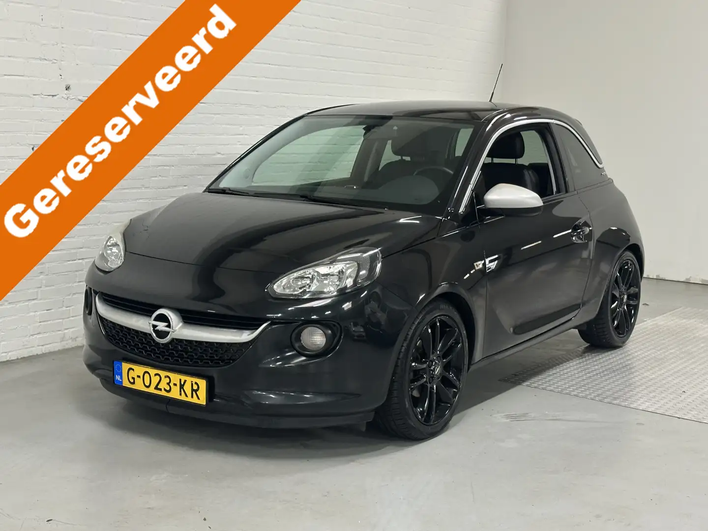 Opel Adam 1.2 Glam CLIMA / CRUISE / LEER / LMV Negro - 1