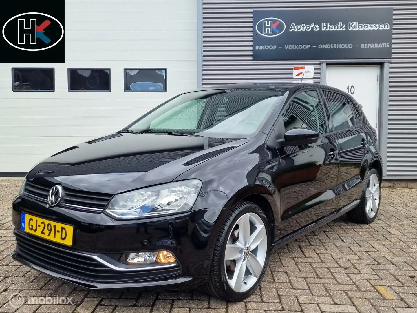 Volkswagen Polo 6C 5-deurs 1.2TSi Comfortline FullNavi Alarm Negro - 1