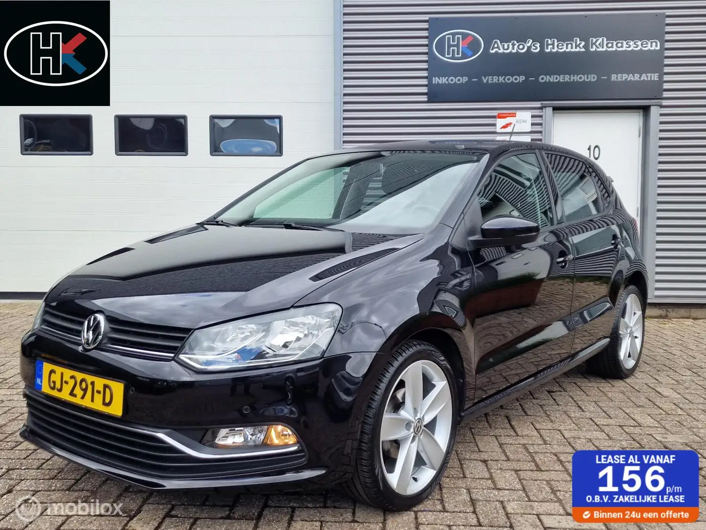 Volkswagen Polo 6C 5-deurs 1.2TSi Comfortline FullNavi Alarm Nero - 1