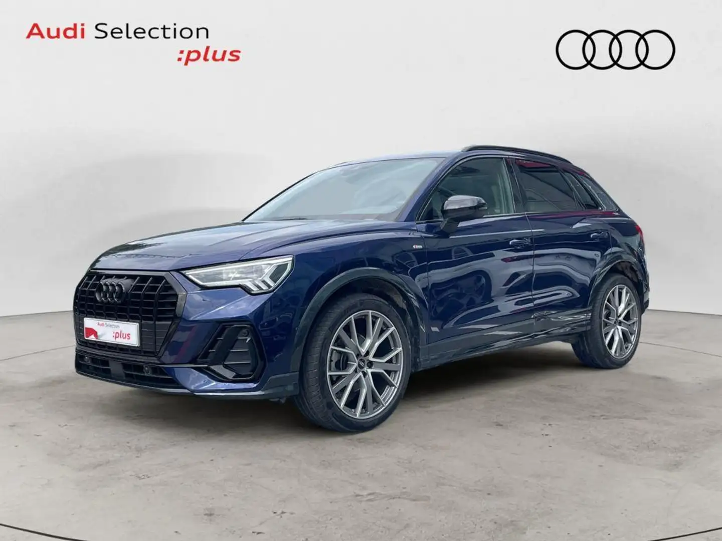 Audi Q3 35 TDI Black line S tronic 110kW Bleu - 1