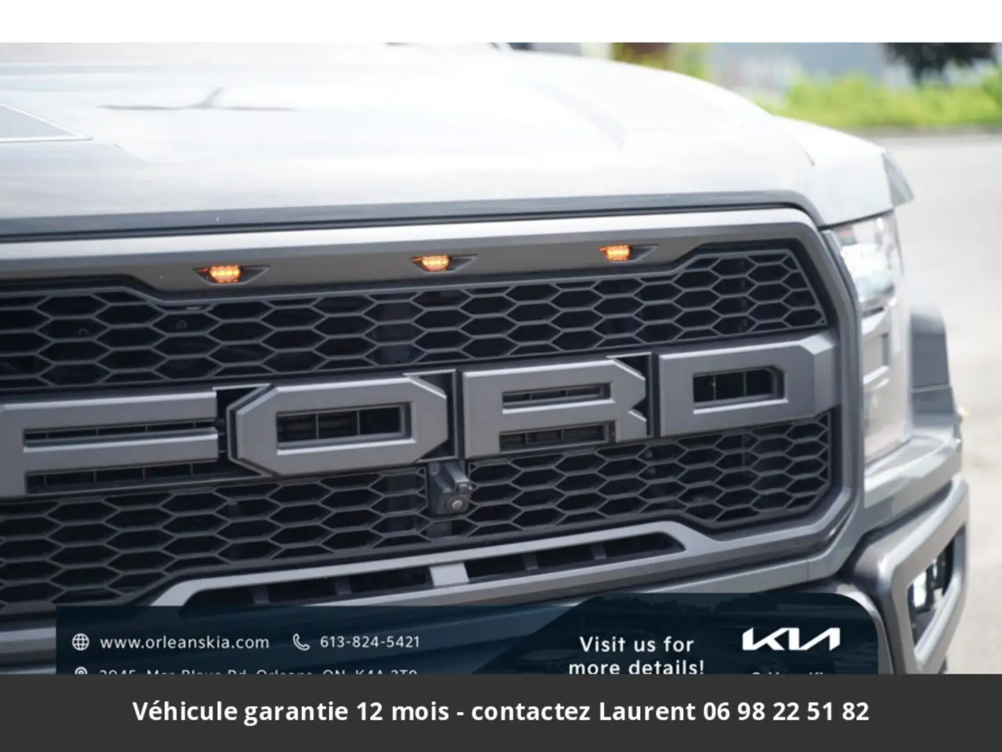 Ford F 150 Raptor SuperCrew 4x4 Tout compris hors homologatio Gris - 2