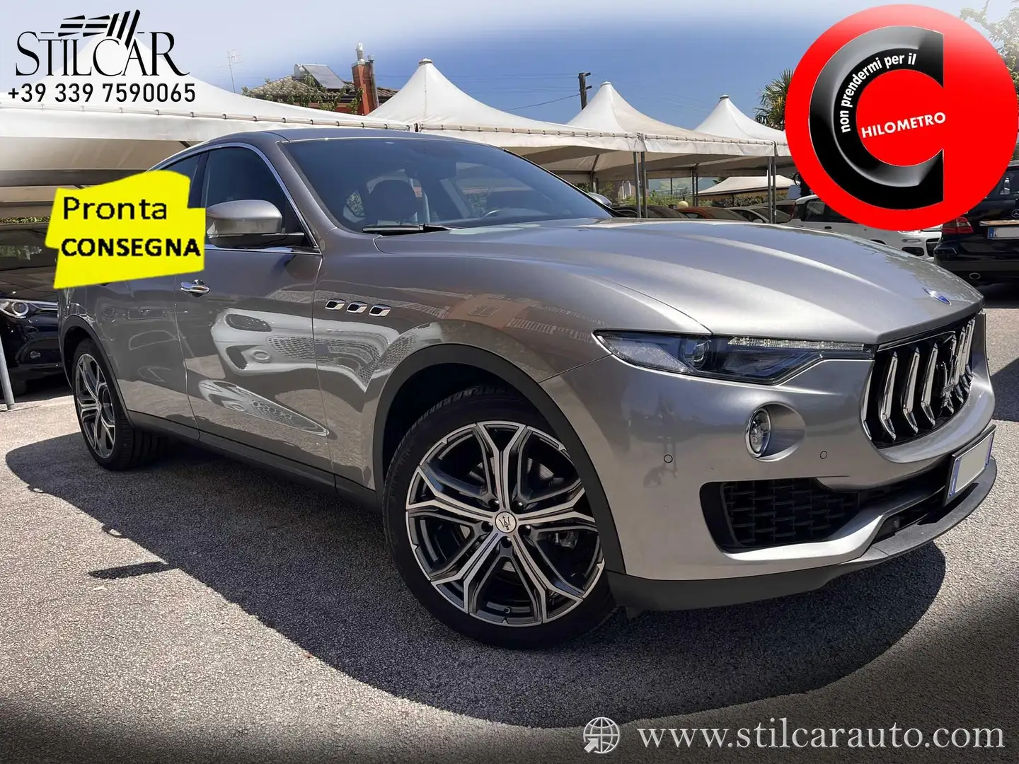 Maserati Levante 3.0 V6 Diesel 250CV AWD NO SUPERBOLLO Gris - 1