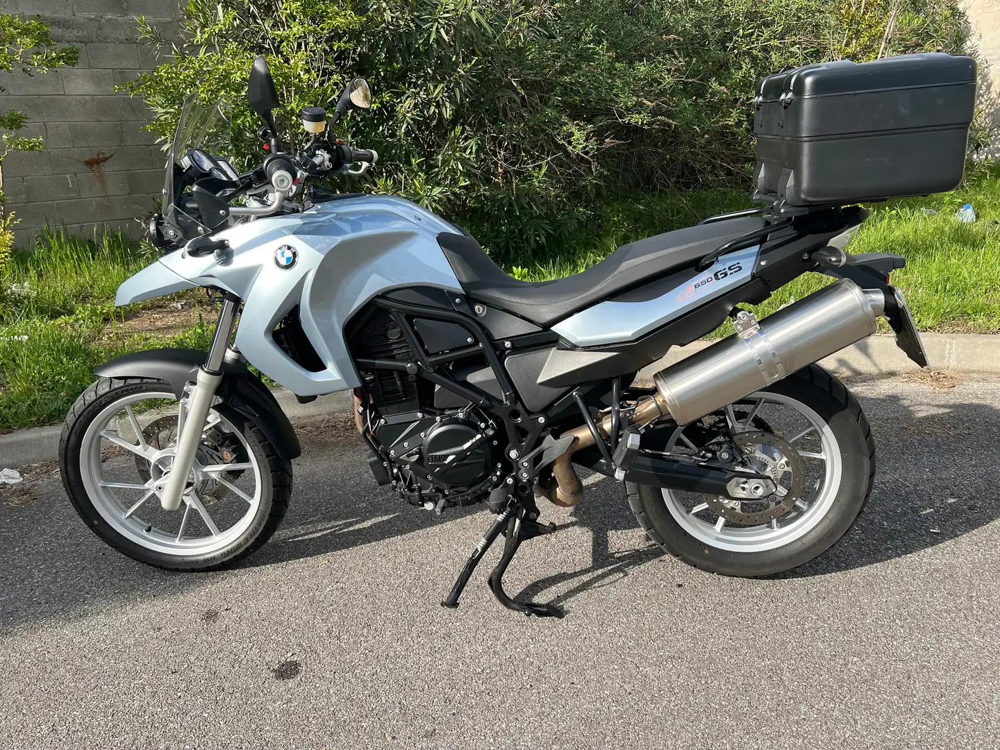 BMW F 650 GS Argento Iceberg metallizzato Argent - 1
