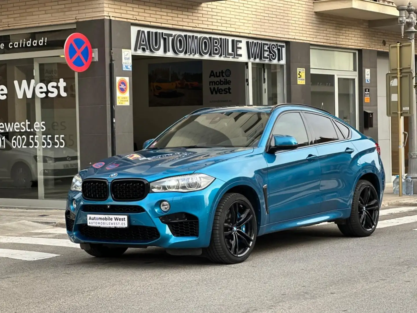BMW X6 M MA Bleu - 1