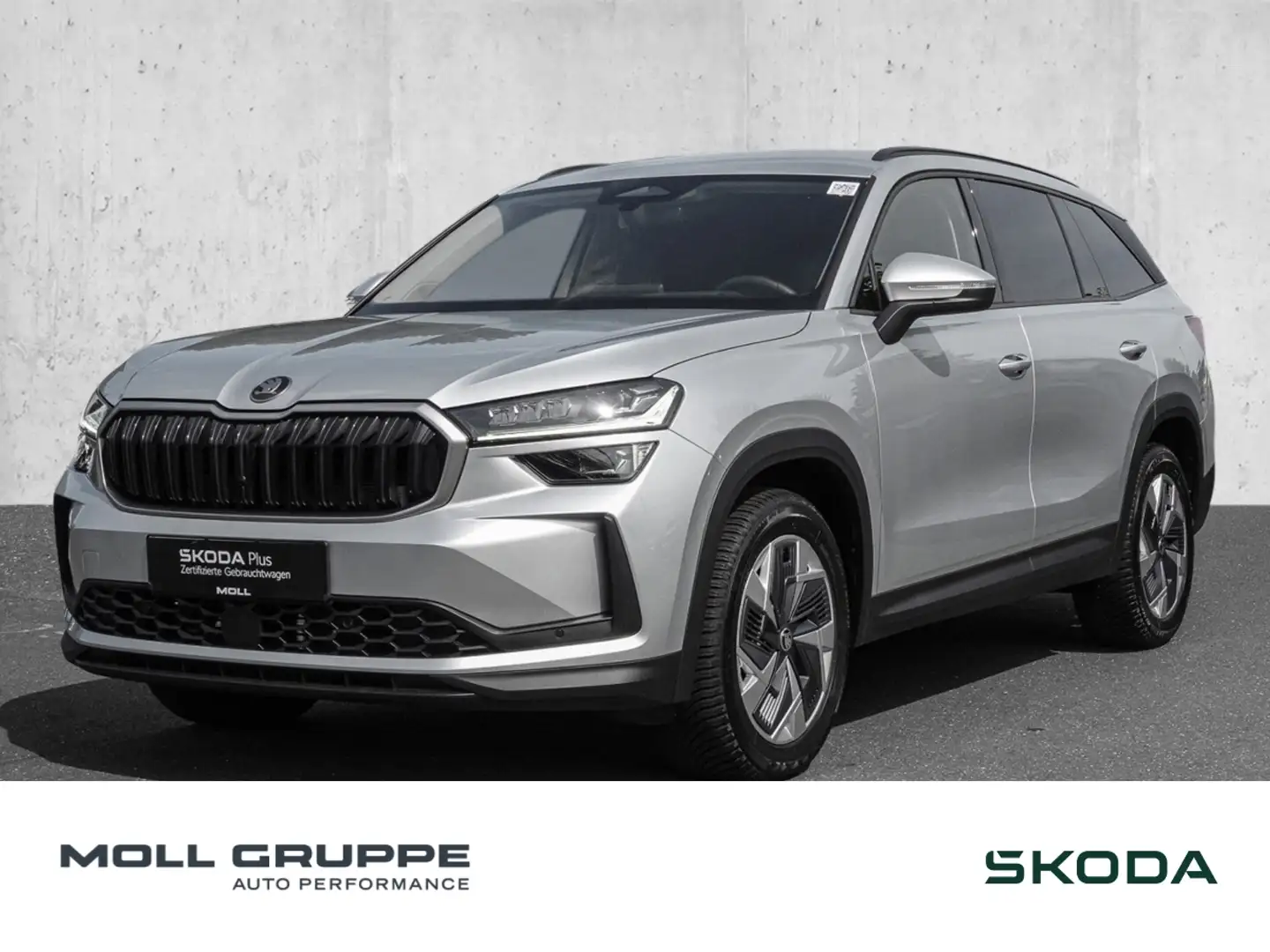 Skoda Kodiaq 2.0 TDI DSG Selection MATRIX 4xSHZ ACC Silber - 1