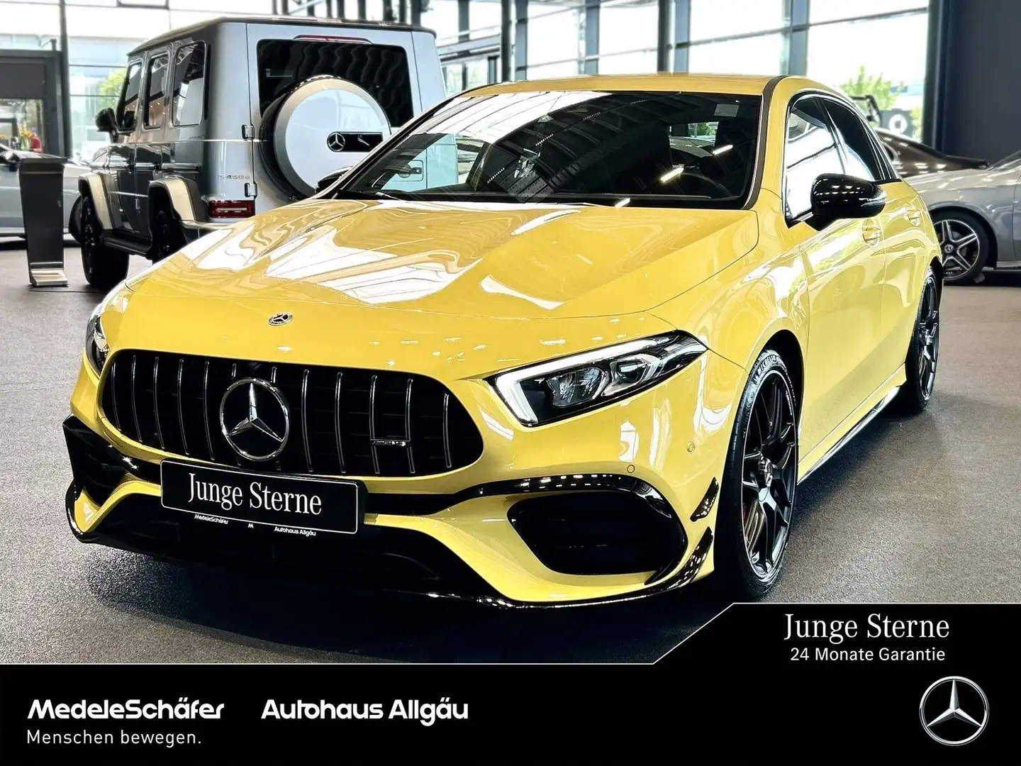 Mercedes-Benz A 45 AMG A 45 AMG S 4M+ Night Aero Drivers 19'' Burme Kam Gelb - 1