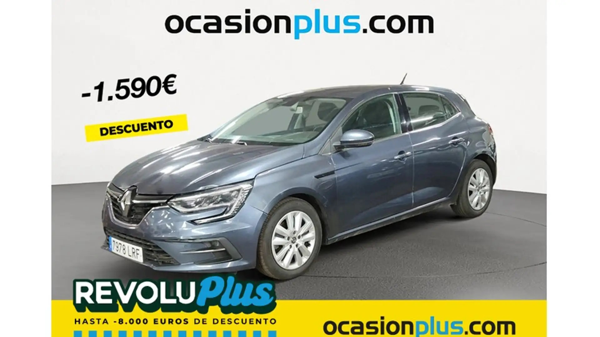 Renault Megane 1.5dCi Blue Business 85kW Gris - 1