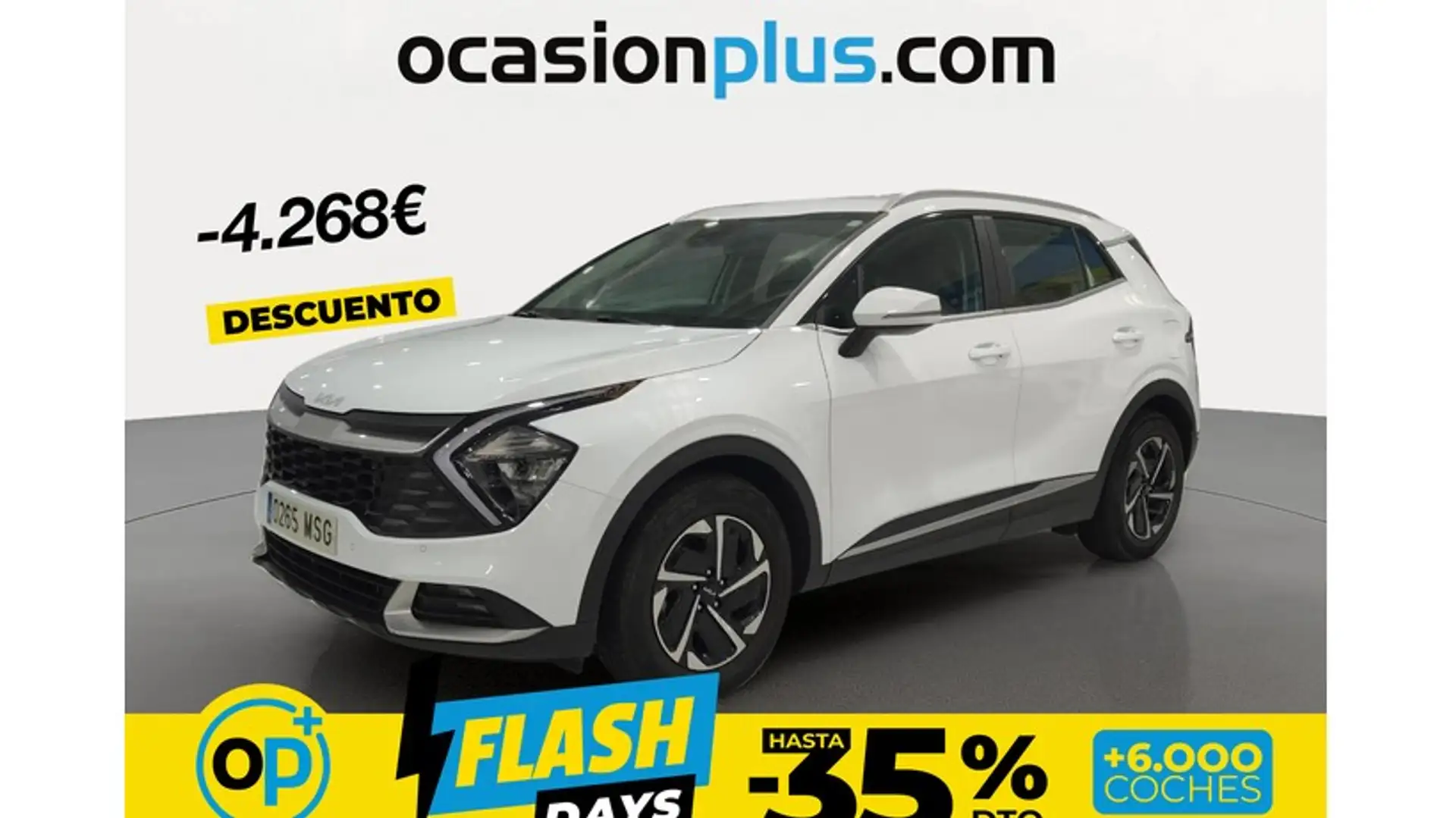 Kia Sportage 1.6 T-GDi MHEV Drive 150 Blanco - 1