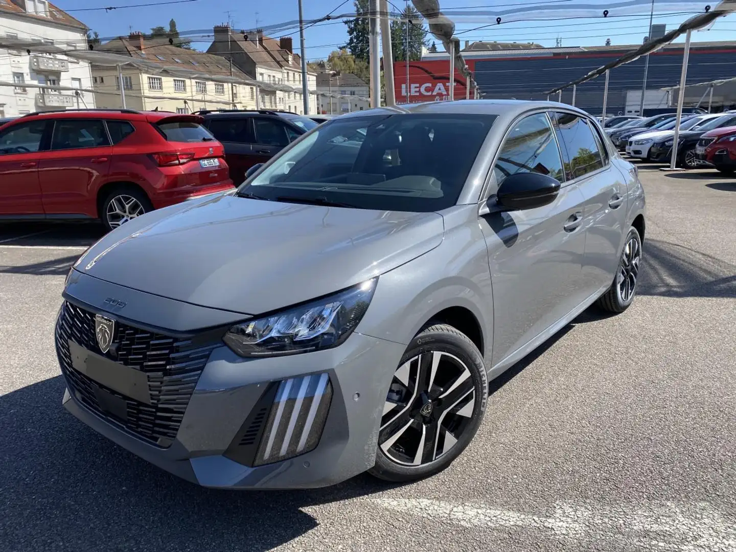 Peugeot 208 II (2) 1.2 Hybrid 110 e-DCS6 Allure PACK VISION \u Gris - 1