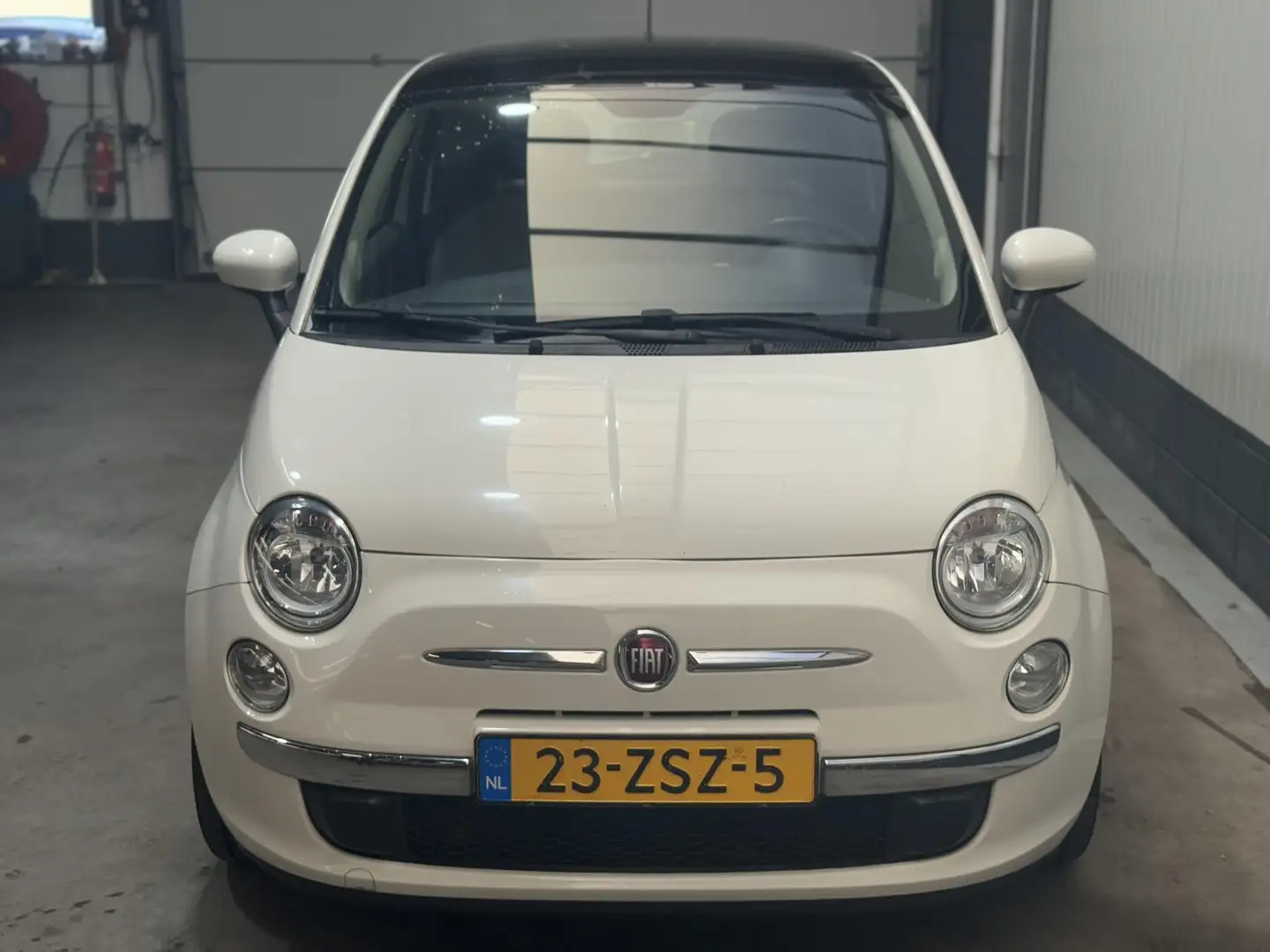 Fiat 500 0.9 TwinAir Lounge Zeer Netjes Pano Airco Wit - 2