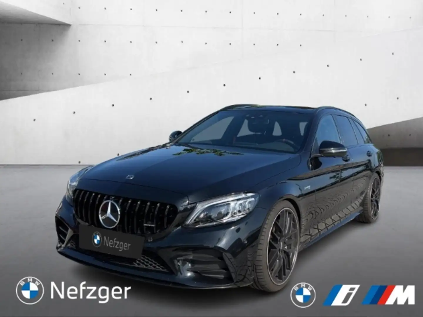 Mercedes-Benz C 43 AMG T 4Matic Panorama 360°-Kamera Standhzg crna - 1
