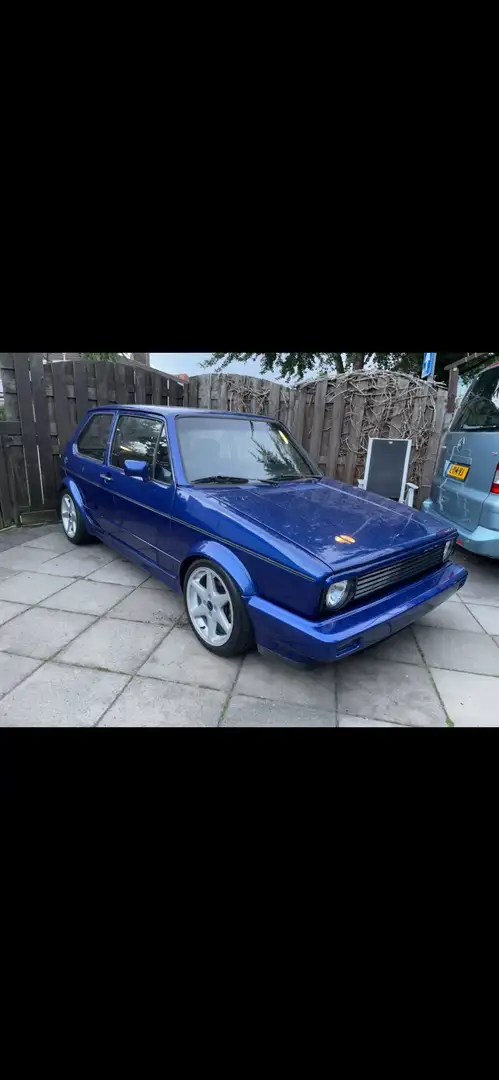 Oldtimer Volkswagen Golf 16V KR 150 Pk Blau - 2