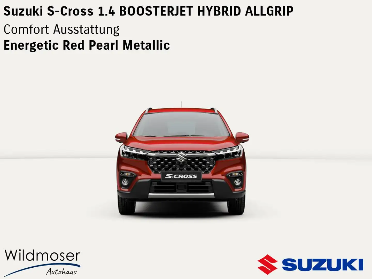 Suzuki SX4 S-Cross ❤️ 1.4 BOOSTERJET HYBRID ALLGRIP ⏱ 2 Monate Liefer Rot - 2
