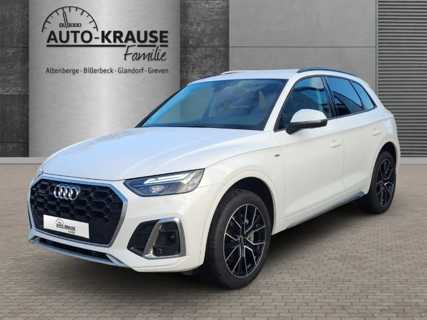 Audi Q5 50 2.0 TFSI e quattro S line  AHK-klappbar Navi di Bianco - 1
