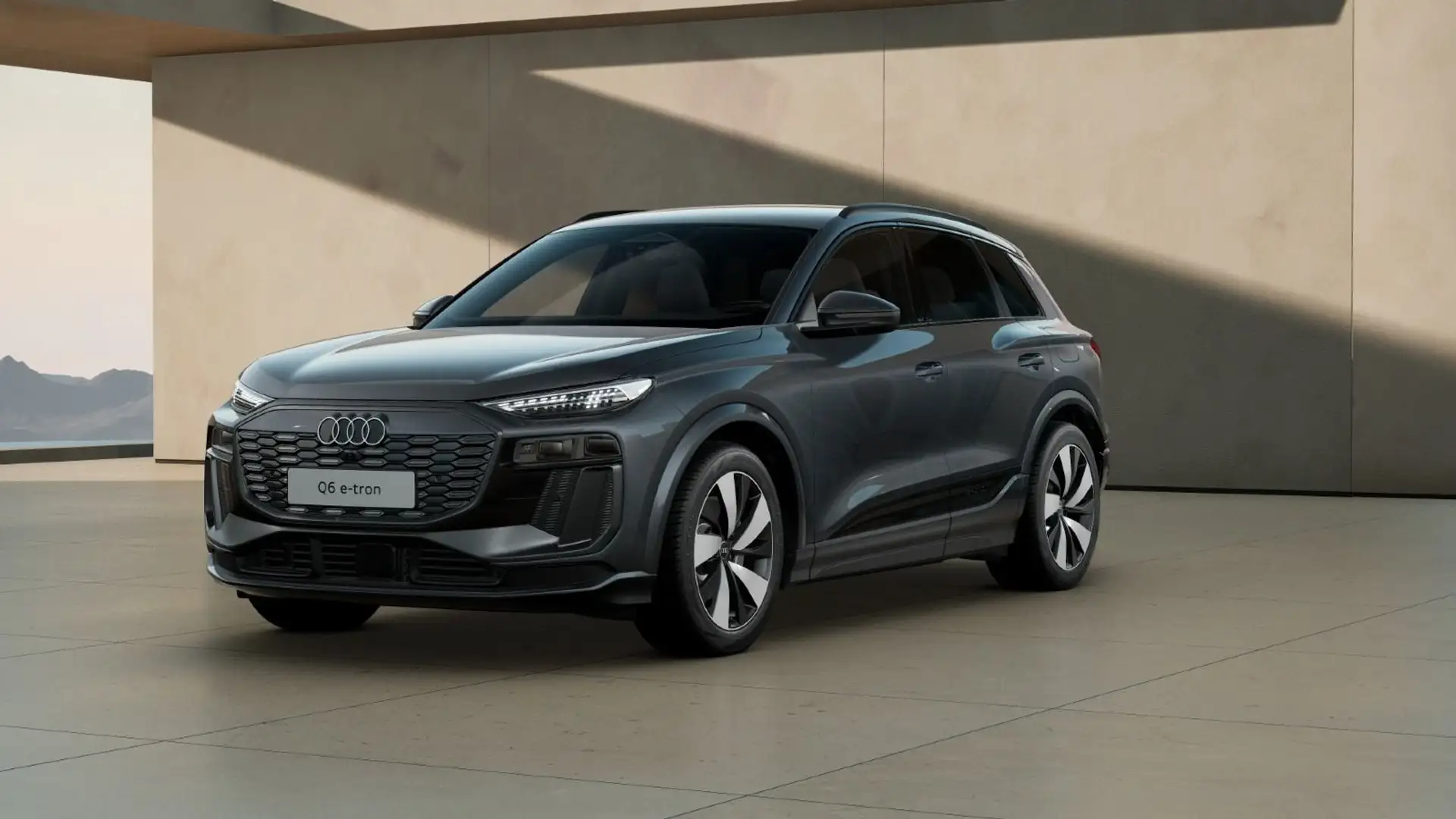 Audi Sonstige Q6 e-tron S line 55 qu UPE 90.605€ Tech plus ACC Grau - 2