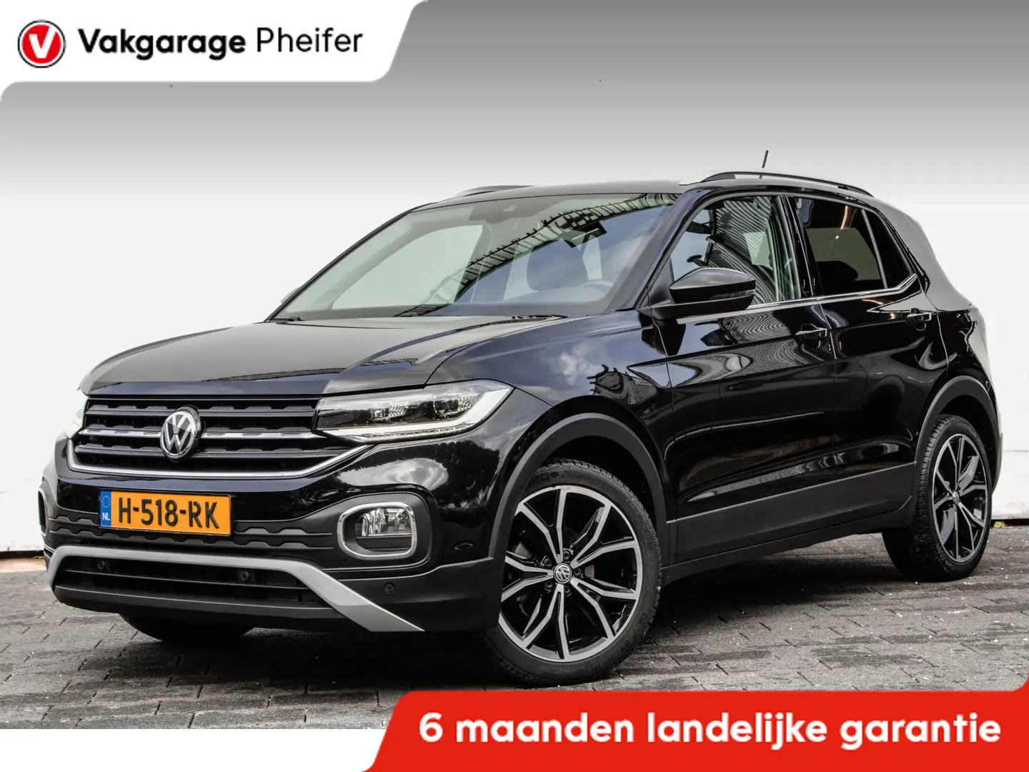 Volkswagen T-Cross 1.0 TSI 116pk Style Carplay/ Navigatie/ Climate co Fekete - 1