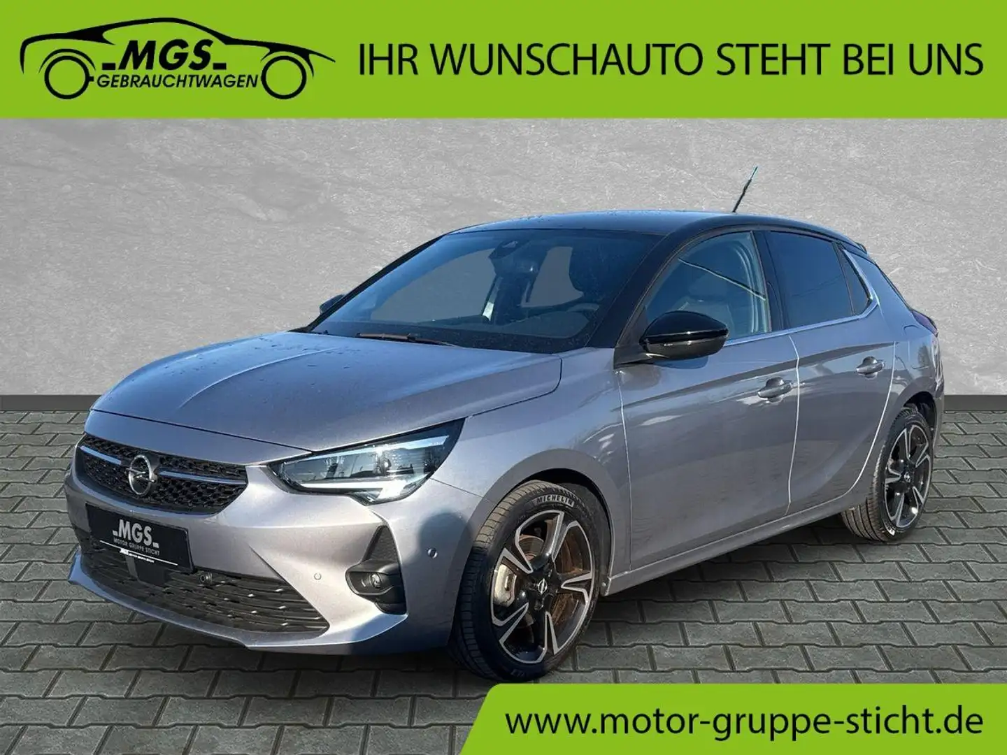 Opel Corsa Ultimate BT #NAVI #S&S #SHZ #Metallic #LED Argent - 1