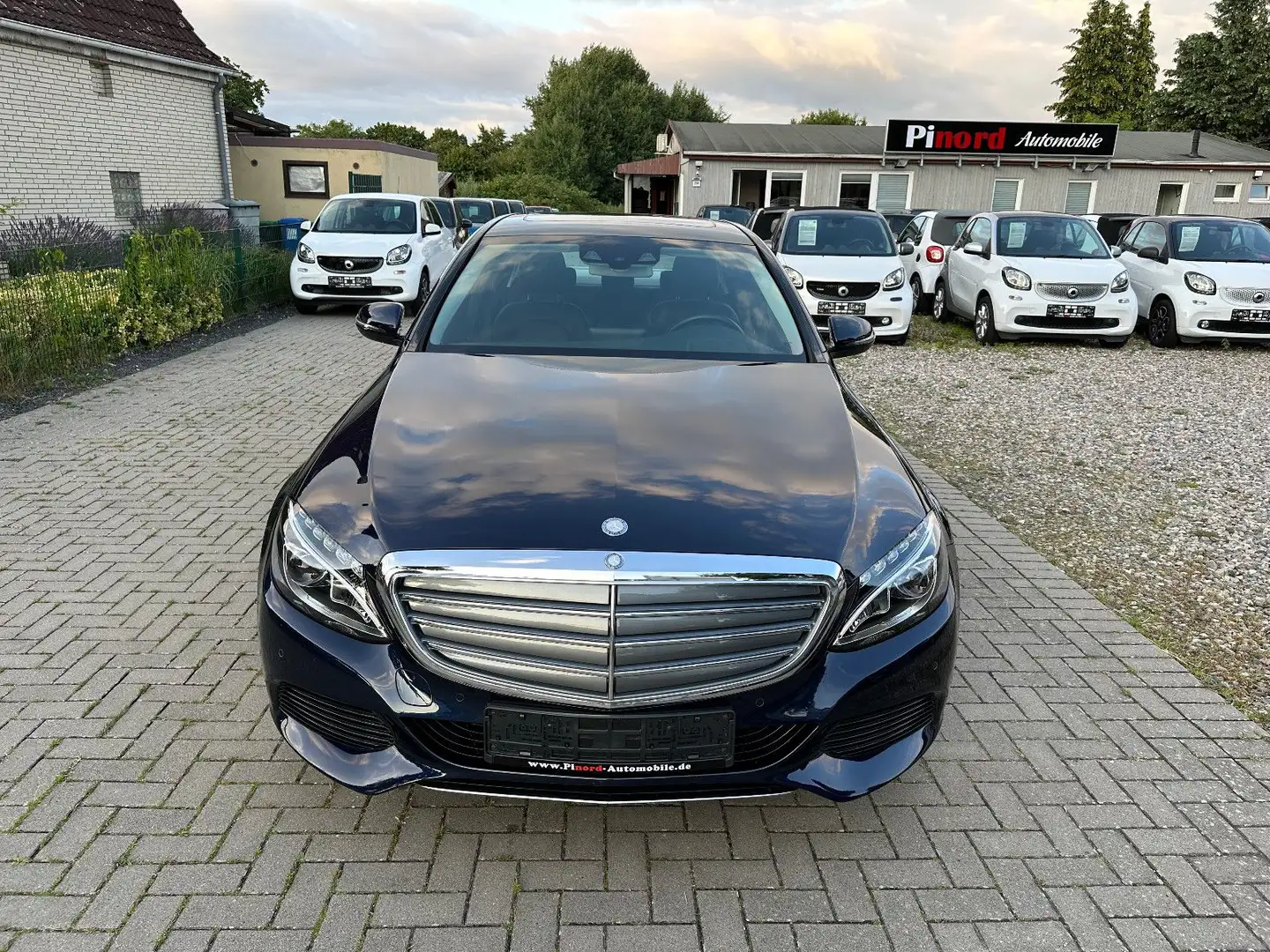 Mercedes-Benz C 250 CGI Exclusive LED-NAVI-S.DACH-AHK-HEAD UP Bleu - 2