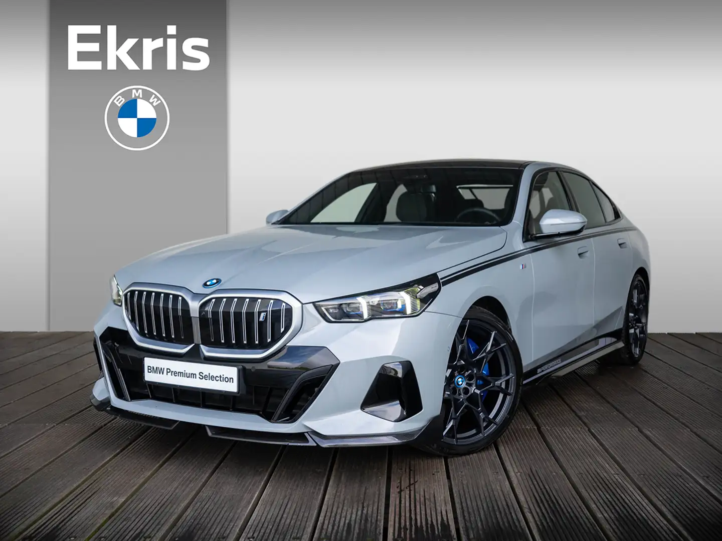 BMW i5 eDrive40 84 kWh / Model M Sport / M Performance / Grijs - 1