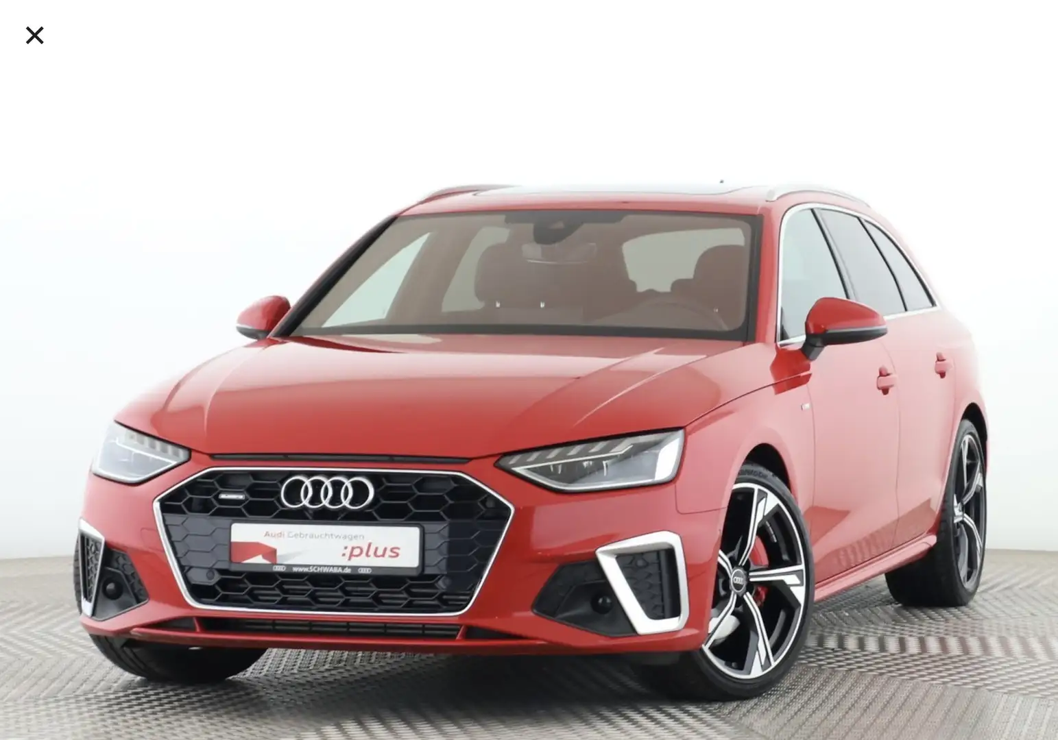 Audi A4 Avant 40 TFSI quattro S line ACC Pano AHK Garantie Rot - 1
