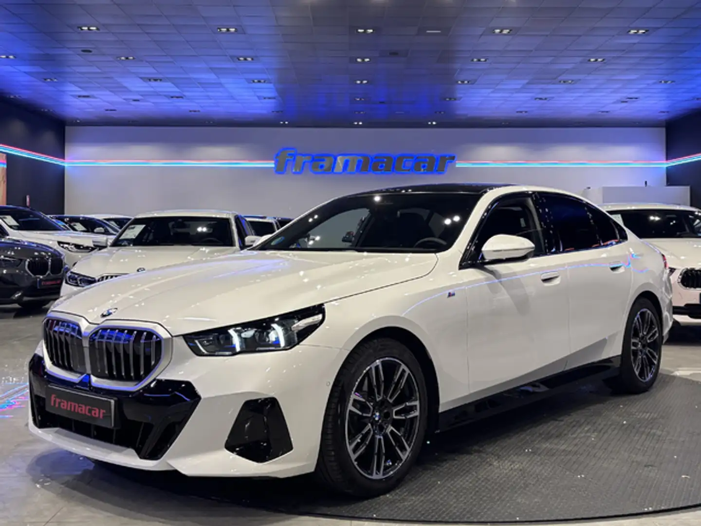 BMW 520 520dA Weiß - 1