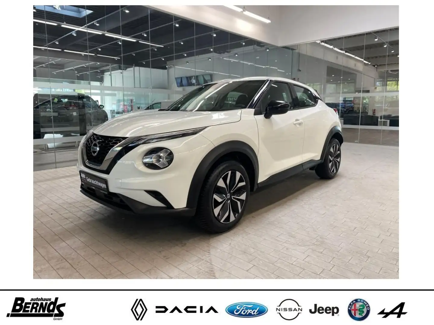 Nissan Juke 1.0 DIG-T DCT Autom. Acenta KLIMAAUTO. Voll-LED Weiß - 1