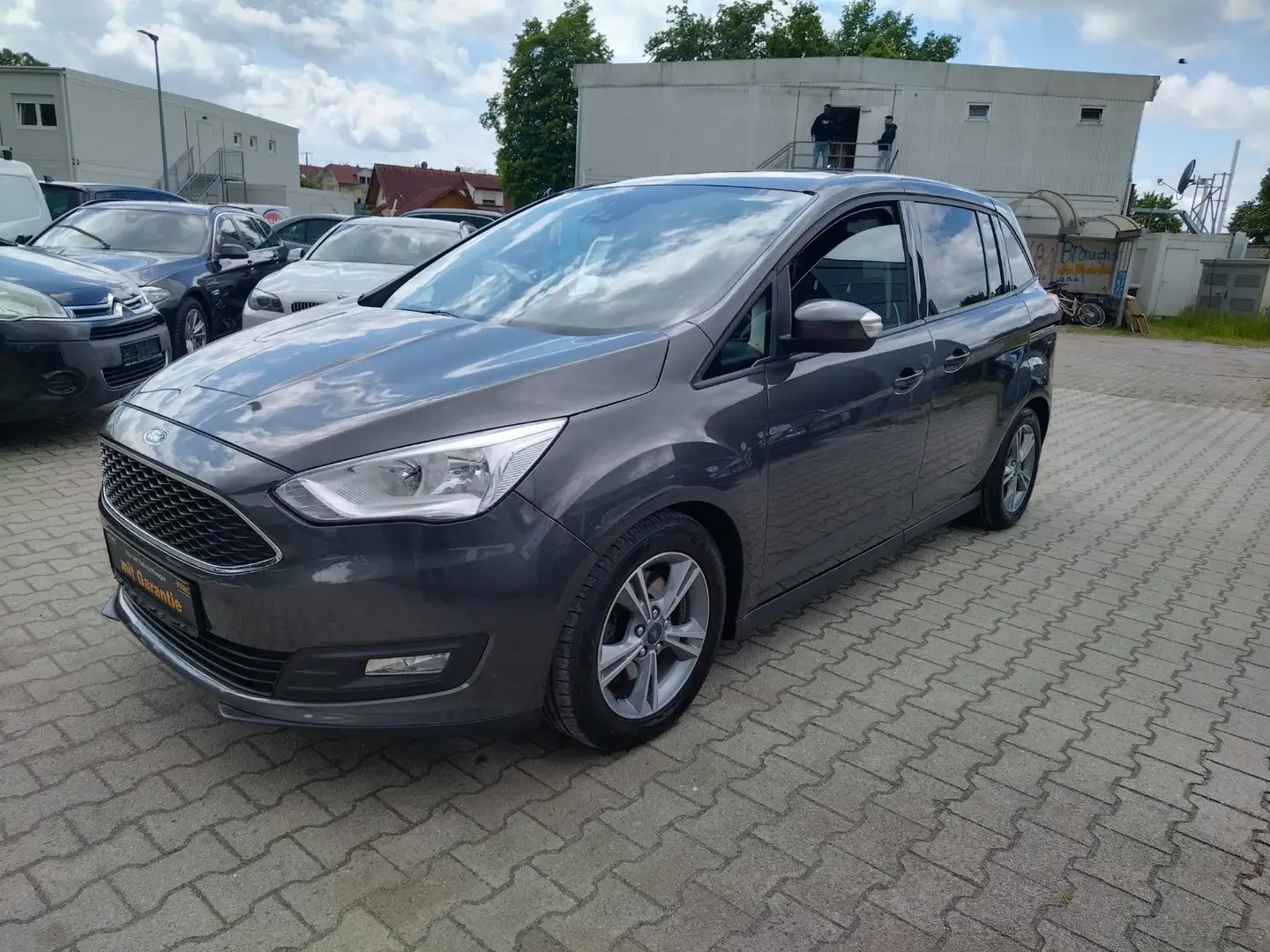 Ford Grand C-Max Grand C-MAX 1.5 Trend+1.HAND+AUTOMATIK+GARANTIE Grau - 1