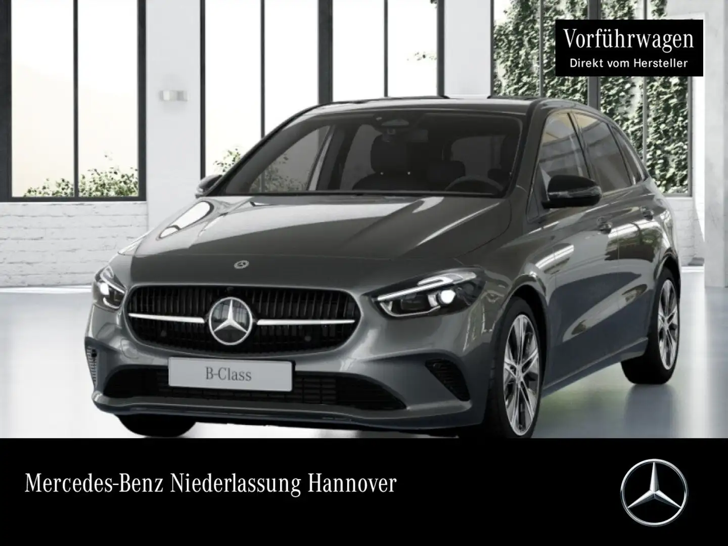 Mercedes-Benz B 200 PROGRESSIVE+NIGHT+PANO+AHK+MULTIBEAM+KAMERA Grau - 1
