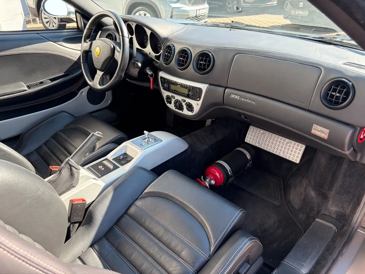 Ferrari 360 Modena F1 orig. 14TKM Ferrari-Historie Mwst., foto 9