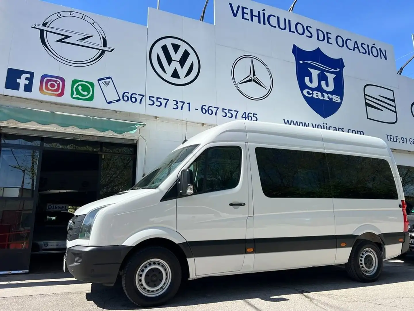 Volkswagen Crafter PRO Kombi 2.0TDI 109cv BMT 35 Medio Blanco - 2