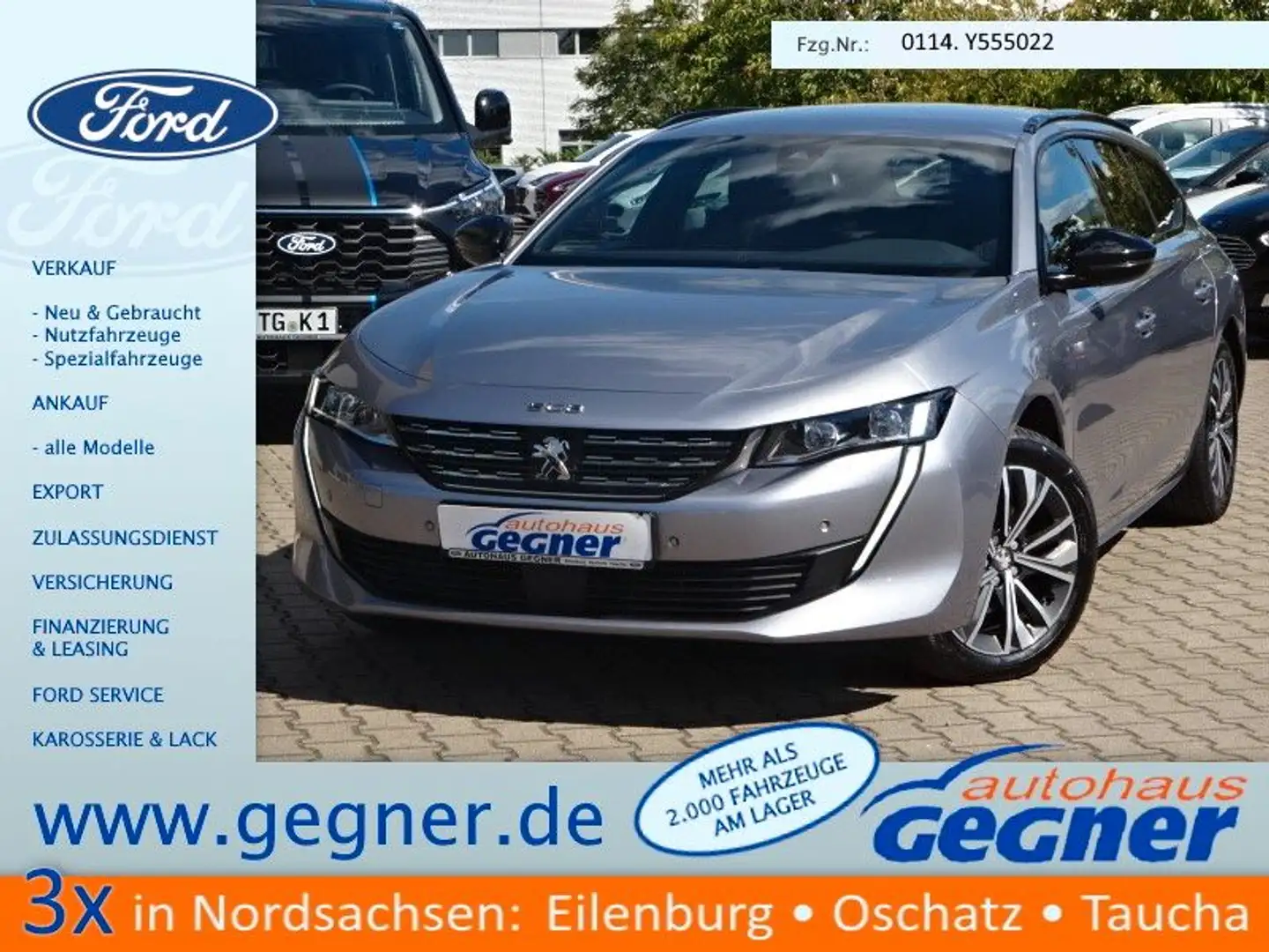 Peugeot 508 SW 130PS Autm. Allure Pack Silber - 1