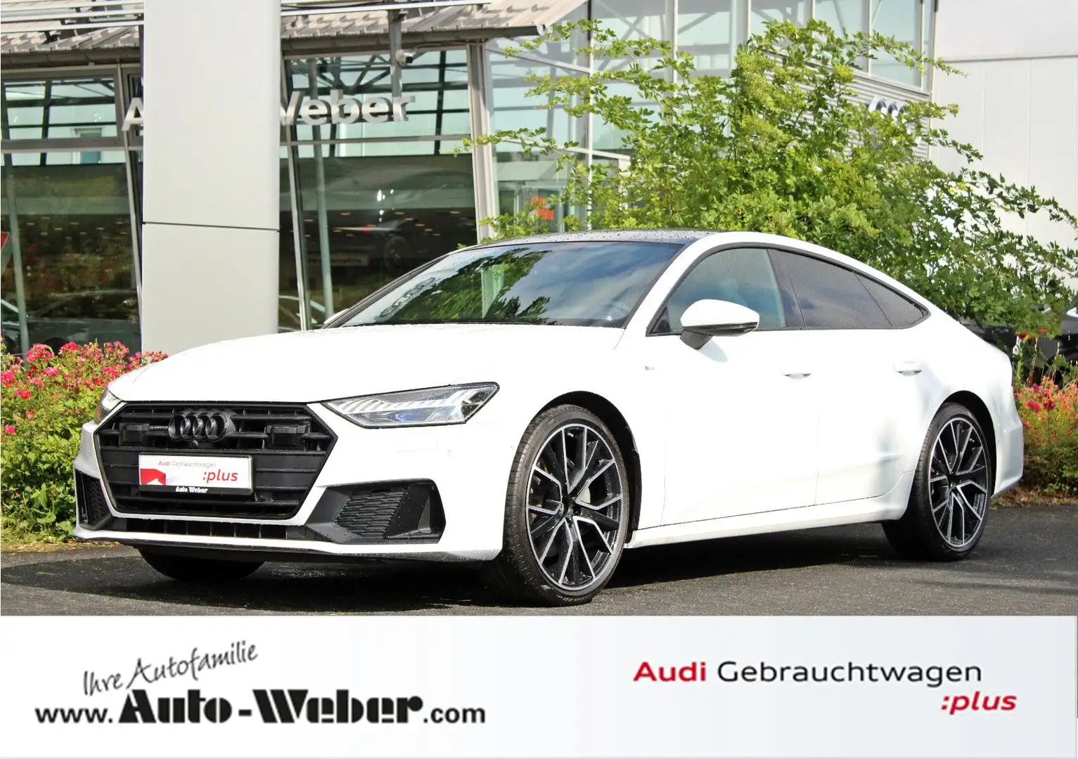 Audi A7 Sportback 50TDI q S LINE S-SITZE PANO B&O ADV Weiß - 1
