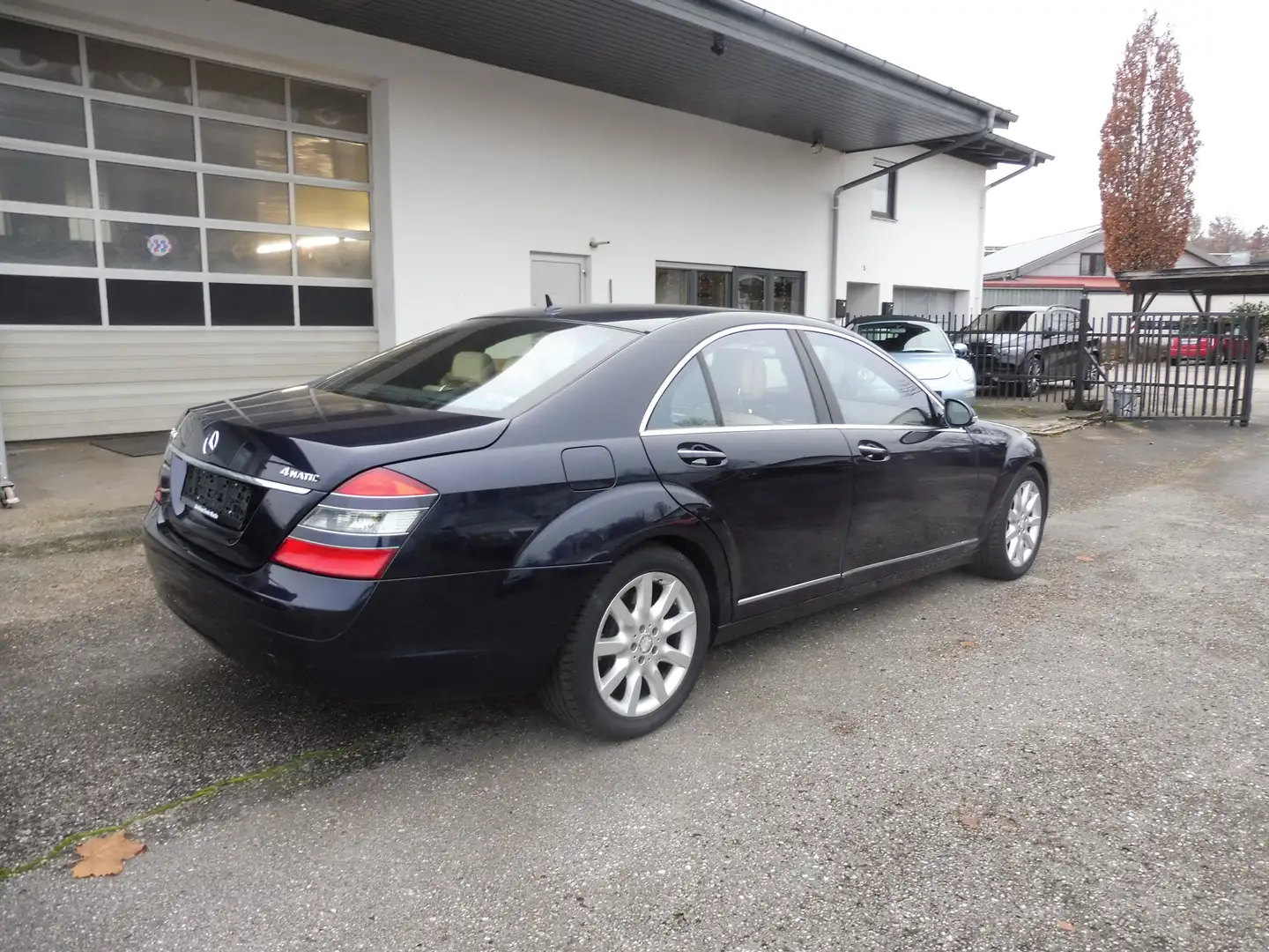 Mercedes-Benz S 450 S 450 4Matic / Aus 1. Hand / Scheckheft bei MB Blau - 2